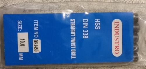 5 x 10mm HSS drill bits (1 pack of 5 Drill bits)