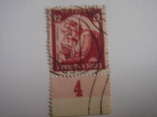 1935 Deutsches Reich MiNr 568 used, stamped with border