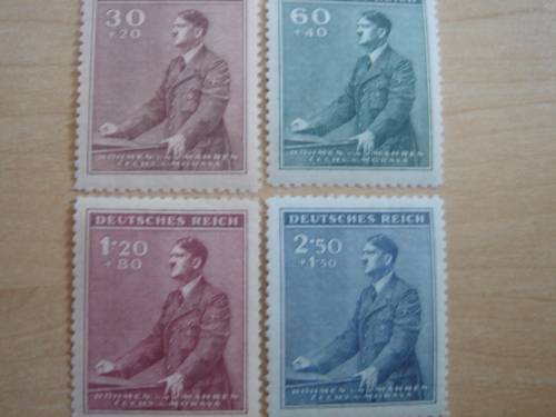 1942 Deutsches Reich Boehmen & Maehren MiNr 85-88 MNH