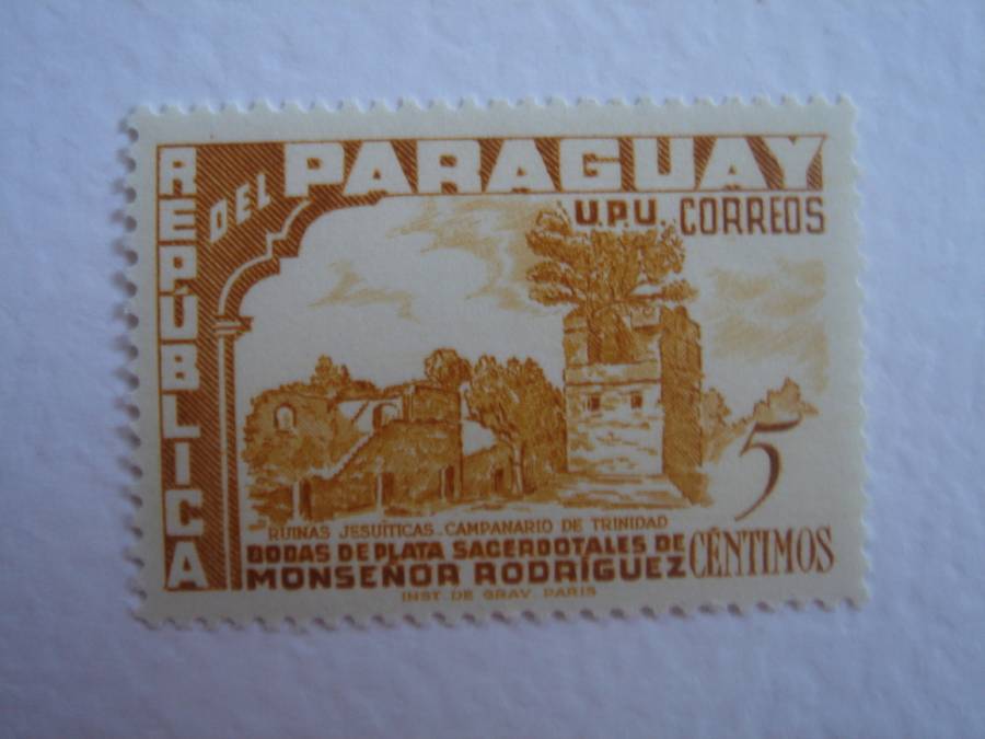 1955 Paraguay - Silver Jubilee of M. Rodriguez 5 C MNH