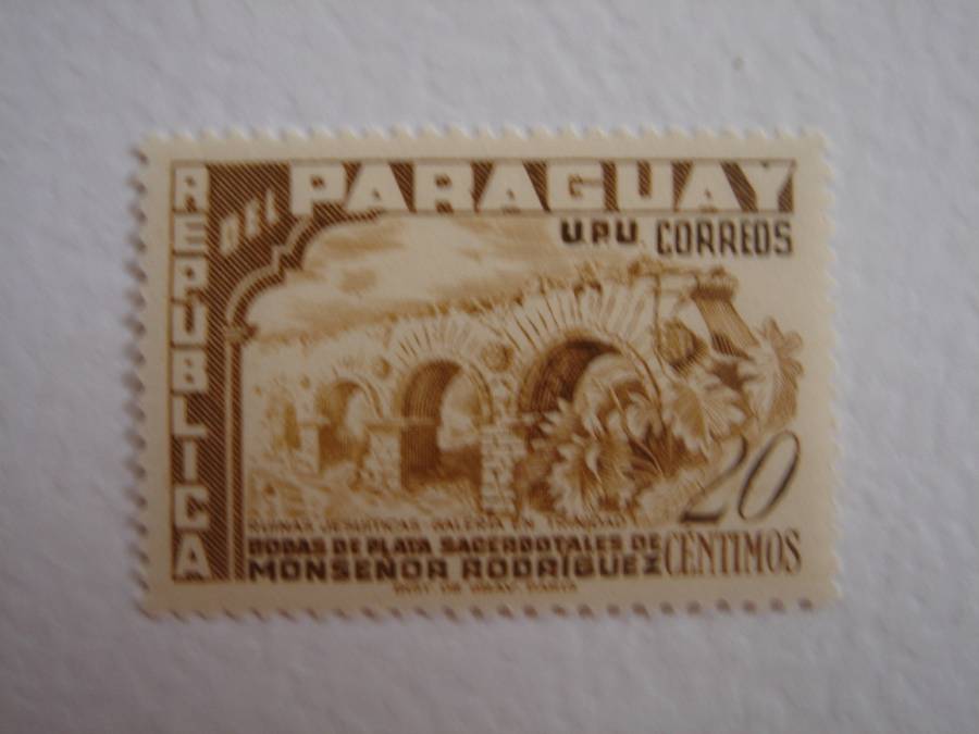 1955 Paraguay - Silver Jubilee of M. Rodriguez 20 C MNH