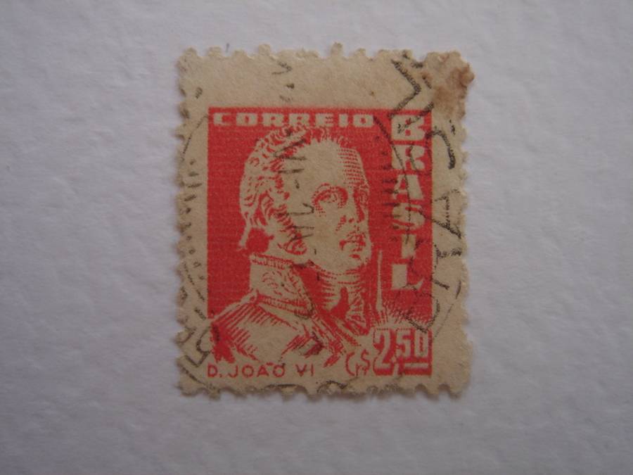 1959 Brazil - King Joao VI 2,50 $ used, stamped