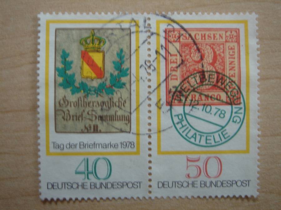 1978 BRD MiNr 980-981 ZD used, stamped