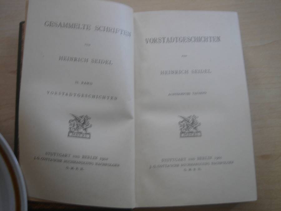 1902 - Heinrich Seidel - Gesammelte Schriften - 2. Band