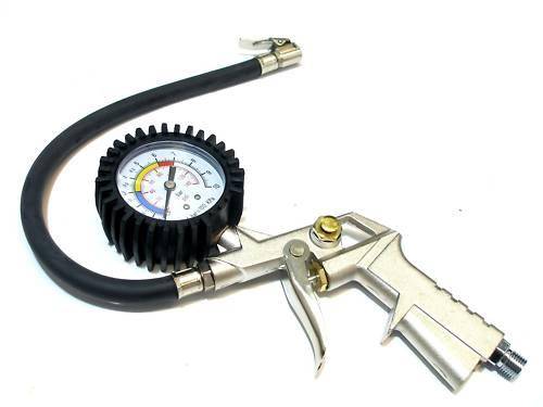NEW AIR TYRE INFLATOR WITH DIAL GAUGE