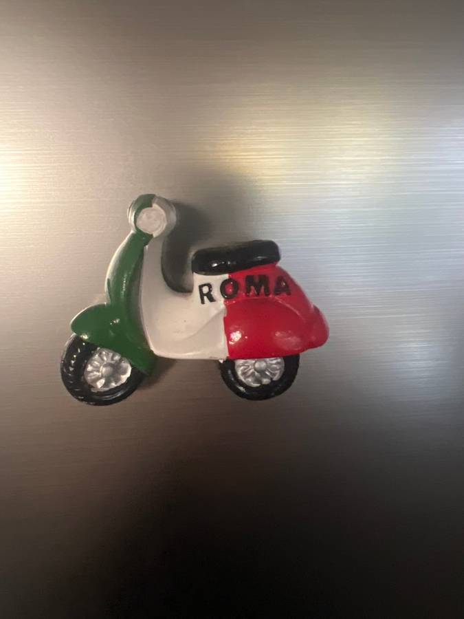 Vespa Roma fridge magnet