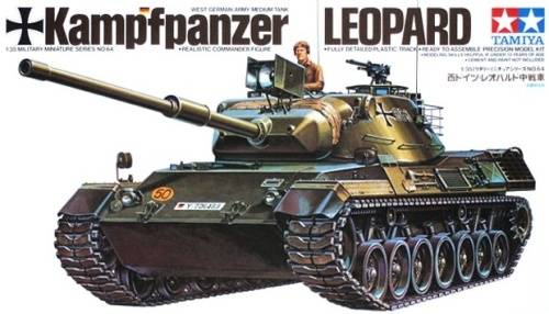 Tamiya 1/35 West German Leopard MBT