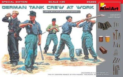 MiniArt 1/35 German Tank Crew At Work