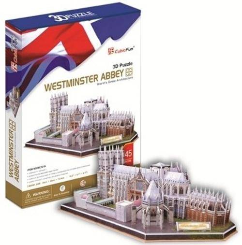 Cubic Fun - Westminster Abbey (UK) 145pcs 3D Puzzle