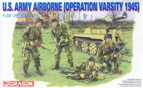 Clearance - Dragon 1/35 U.S. Army Airborne, Operation Varsity '45