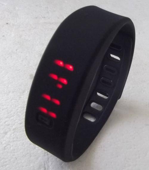 Unisex Digital Jelly Watch - Black