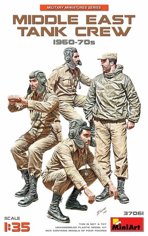 MiniArt 1/35 Middle East Tank Crew 1960-70s