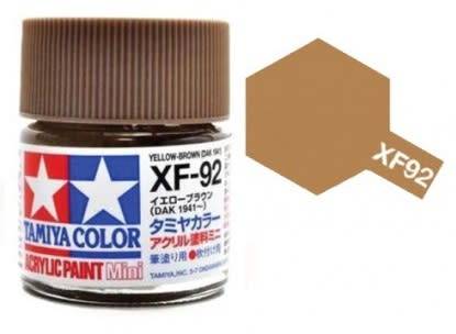 Tamiya XF-92 Yellow Brown (DAK 1941) Mini Acrylic 10ml