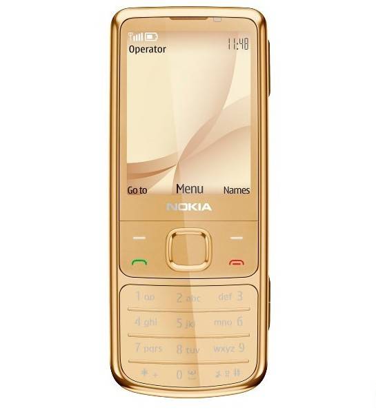 Unlocked Nokia 6700C Classic GPS 3G 5MP Phone GOLD Bluetoo+free 8GB memory card+screen protector
