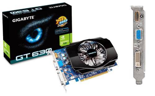 GIGABYTE NVIDIA GT 630 GRAPHICS CARD 2GB