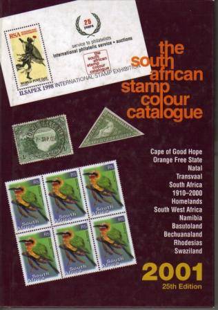 SA COLOUR CATALOGUE SACC 25TH EDITION 2001 - CLEAN