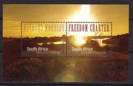 RSA 2005 FREEDOM CHARTER MNH MINIATURE SHEET