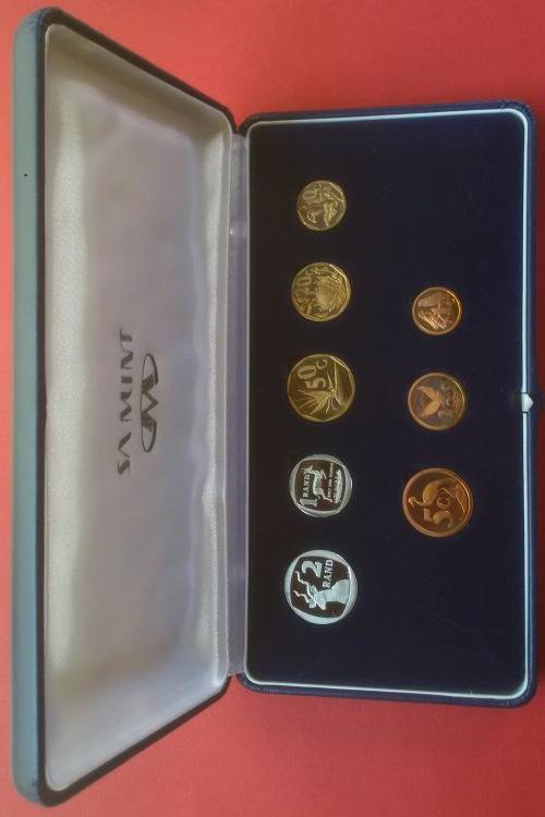 RSA 1993 SHORT PROOF SET IN CASE