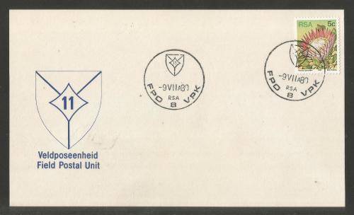MILITARY COM CARD - 1980 8 FIELD POST OFFICE (FPO / VPK) DATED 9/7/80 A