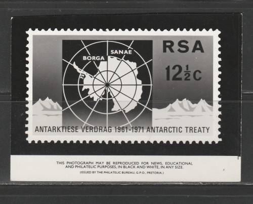 RSA 1971 ANTARCTICA PHOTOGRAPHIC MEDIA/PUBLICITY RELEASE