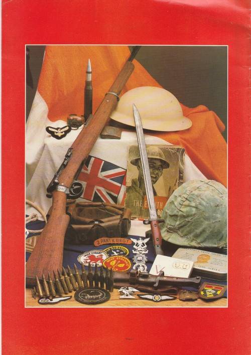 THEMATIC MILITARY - 1989 MILITARIA EXHIBITION COMMEMORATIVE SOUVENIR BROCHURE