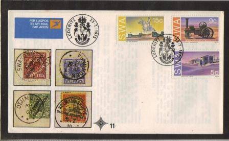 SWA 1975 HISTORIC MONUMENTS UNADDRESSED FDC # 11