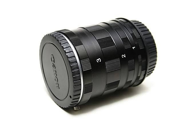 Macro Extension Tube Ring for CANON EOS EF DSLR & SLR Camera/Lens