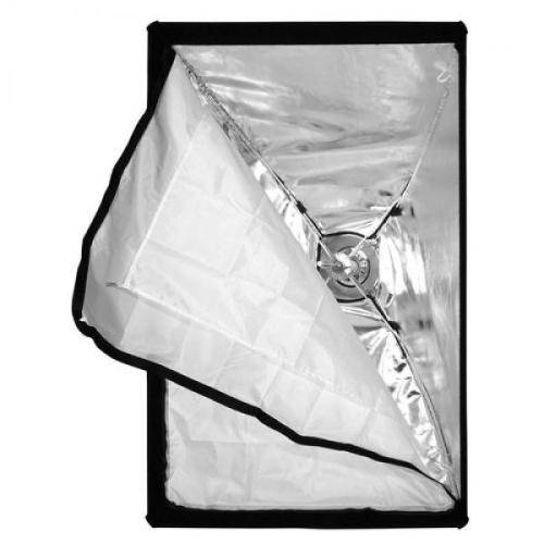Soft Box 60cm x 90cm with honeycomb grid.