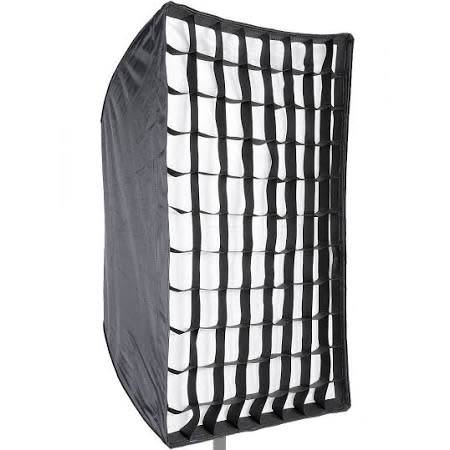Soft Box 60cm x 90cm with honeycomb grid.