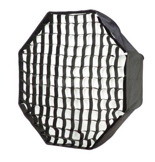 Soft Box Octa 80cm with honeycomb grid.