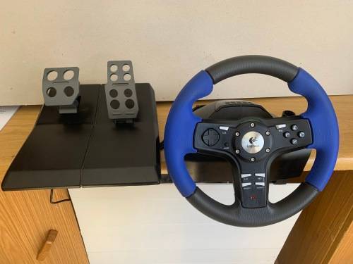 Logitech Driving Force EX Steering Wheel (PS2/PS3/WINDOWS)