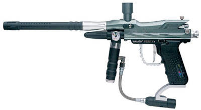 BLACK SPIDER PAINTBALL GUN FOR SALE WITH MASK GAS BOTTEL AND 4000 TACTICAL BALLS