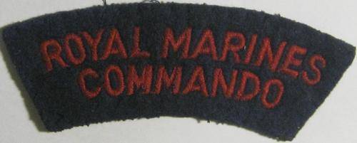 ROYAL MARINES COMMANDO BADGE