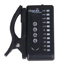 Cherub WST-550G Guitar Mate Electric & Acoustic Guitar Clip-on Tuner Auto Tuning