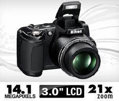 Nikon CoolPix L120 14.1 mp With 21X Optical Zoom