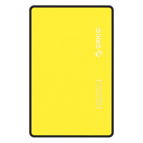 ORICO 2.5 USB3.0 EXTERNAL HDD ENCLOSURE  YELLOW