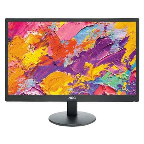 AOC E970SWN 18.6 TN OFFICE MONITOR  BLACK