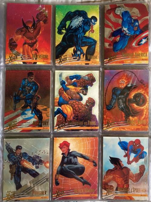 1996 fleer ultra xmen