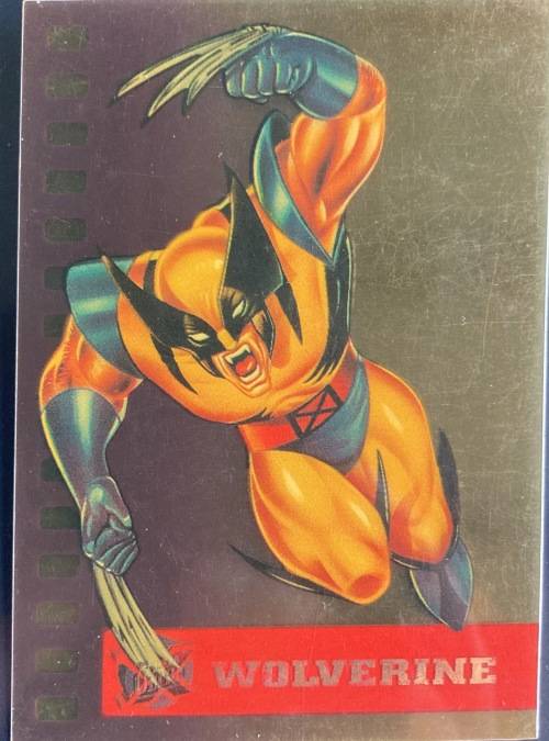 1995 fleer ultra suspended animation wolverine