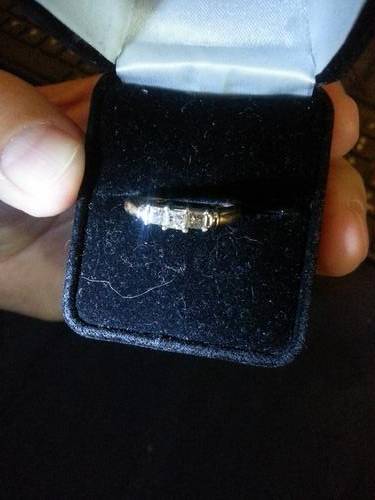 14ct Yellow & White Gold Ring