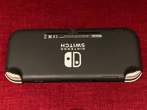 Grey Nintendo Switch Lite (EUR) with 64 GB micro SD card
