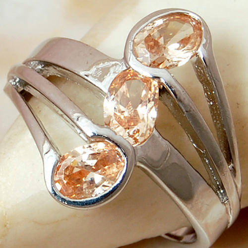 MARVELOUS CITRINE 925 SILVER RING