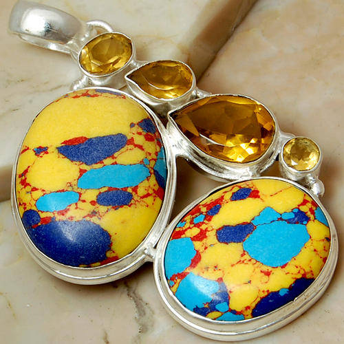 AMAZING MOSICA 925 SILVER PENDANT