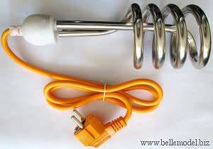 Portable hot water heater ( immersion rod ) for your caravan - 3000 Watt