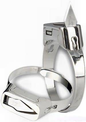 Self defense rings - Blade pointed