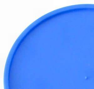Plastic lid caps for buckets, containers, tin cans