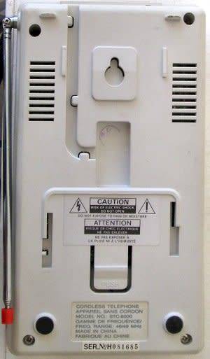 Telephones - cordless - Phonetech ST-8000