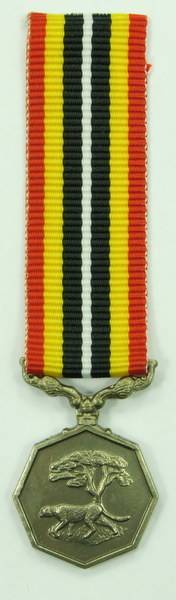 Miniature. SADF Southern  Africa Medal....