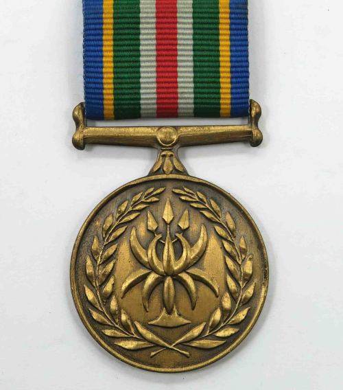 Full size - South African Police Service Reconciliation and Amalgamation Medal. Unnamed.