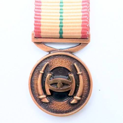Miniature - South Africa Int. Medal.     #36